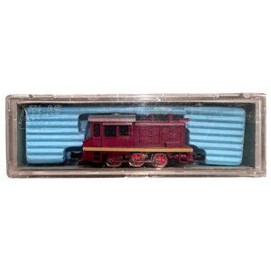 Atlas DavenPort Switcher #4069 w Original Box Die-Cast Model Train Locomotive